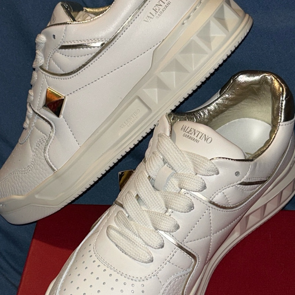 Valentino Garavani Cream Women's Sneakers